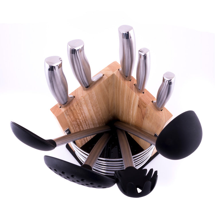 Set de Utensilios de Cocina y Cuchillos de Acero, TrendKuisine –  Trendkuisine